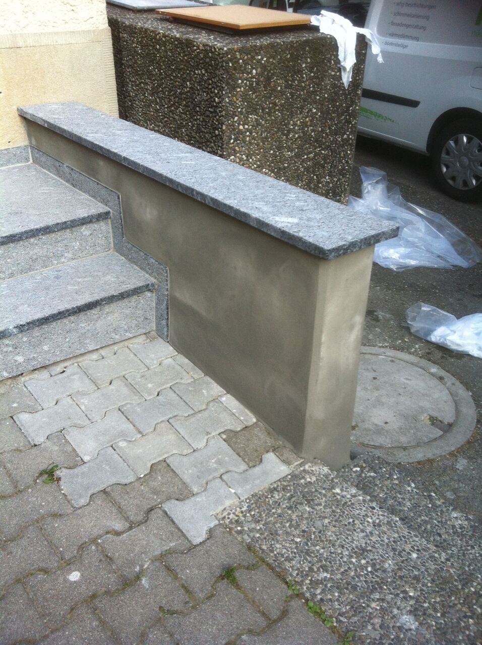 Betoninstandsetzung – Betonmauer nachher