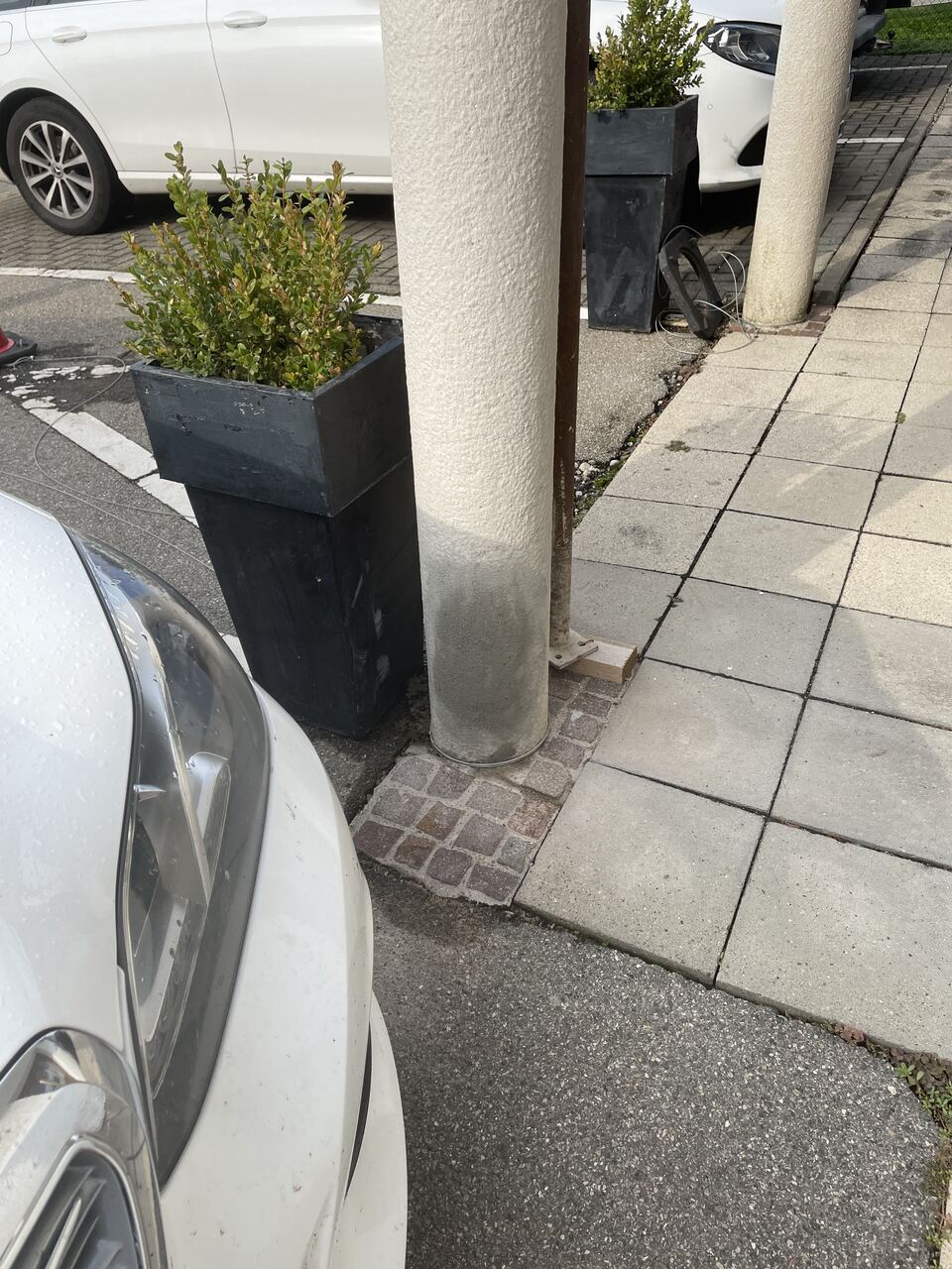 Betoninstandsetzung – Betonpfeiler nachher